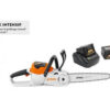 TRONÇONNEUSE STIHL MSA 120 C-B PACK INTENSIF AVEC 2 X AK 20 + AL 101