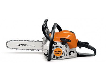 TRONÇONNEUSE STIHL MS 211 AVEC 2 CHAINES D'ORIGINE